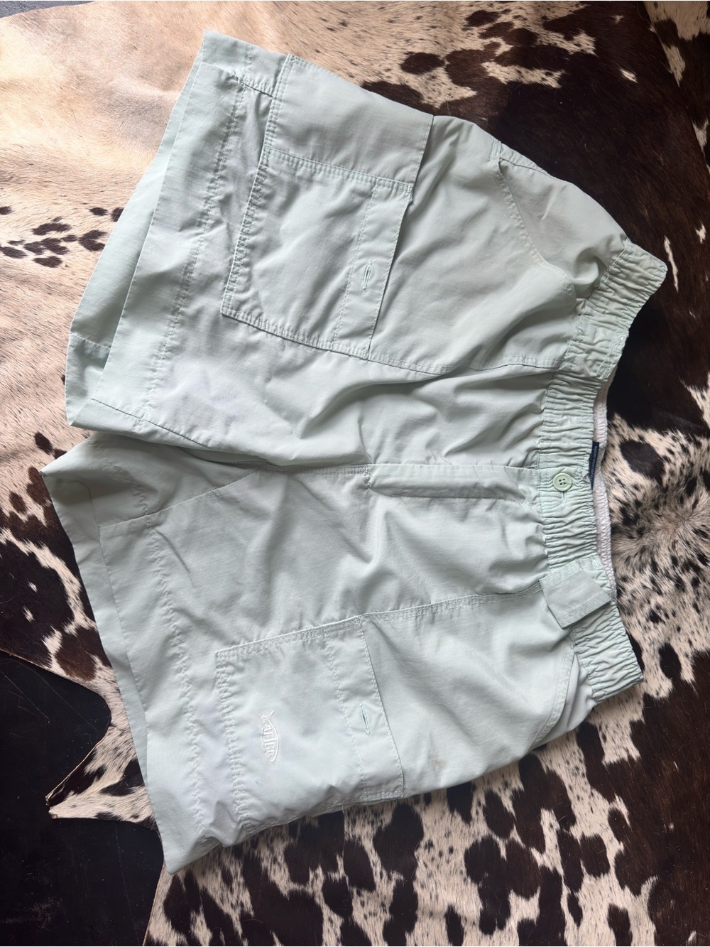 AFTCO mint shorts